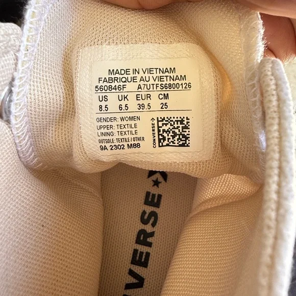 Chuck Taylor All Star Lift Platform Canvas women’s size 8.5 - Picture 11 of 12